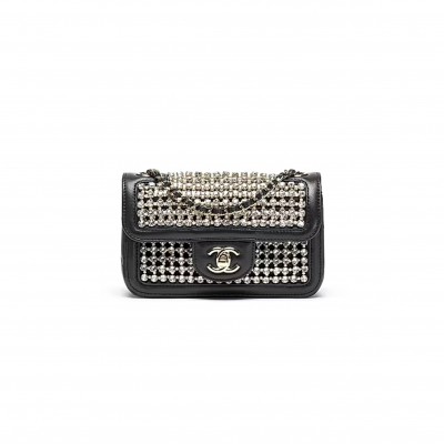 CHANEL 25P EVENING BAG MINI CLASSIC FLAP 331254 (18*11*5cm)